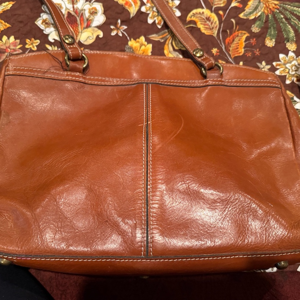 Patricia Nash Tan Leather Tote - Picture 7 of 16